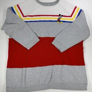 Vintage 90's Disney Mickey Mouse Pullover Sweatshirt Men's 2XL